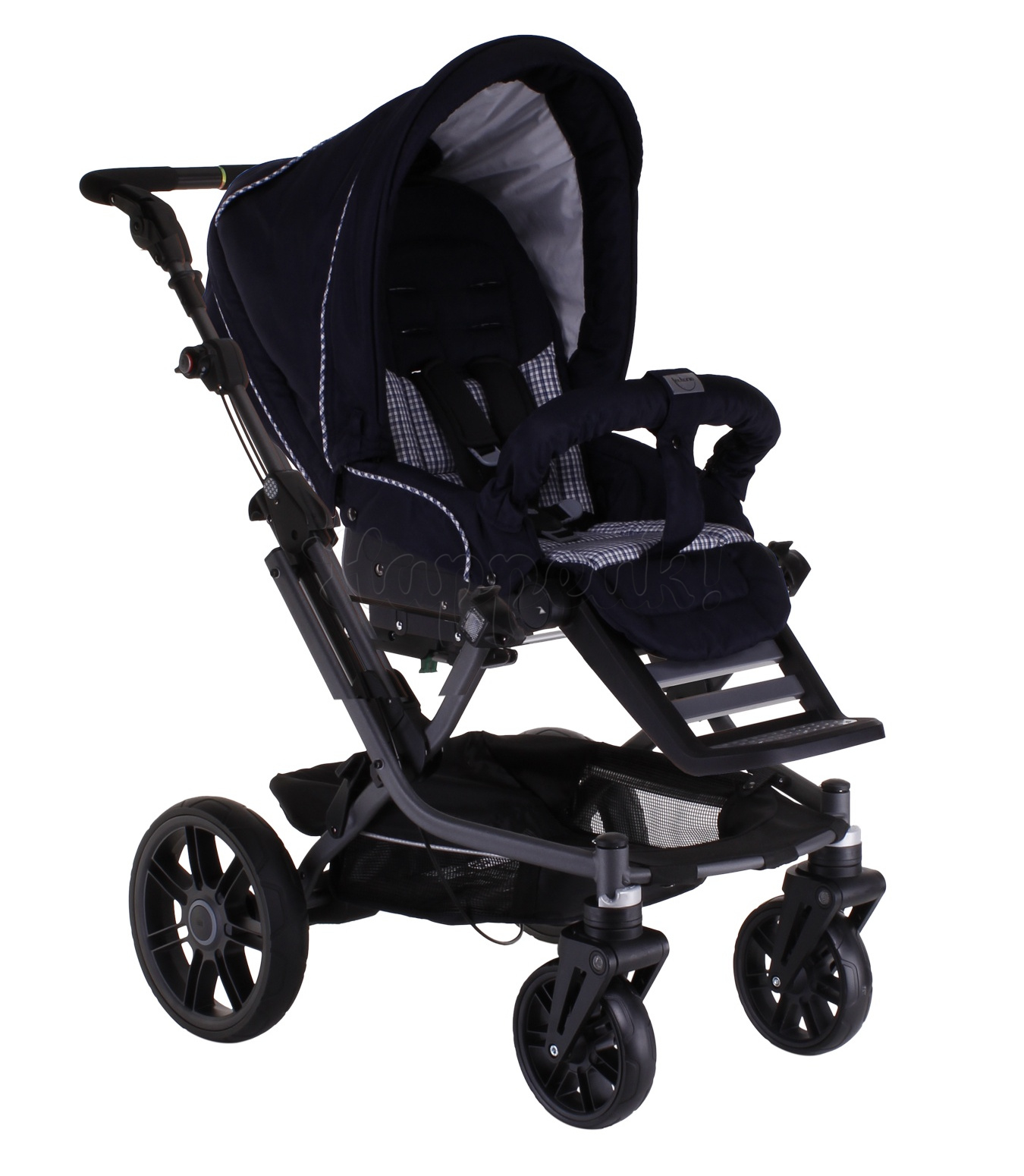 Коляска TEUTONIA MISTRAL S V2 BLACK 4900  2 В 1