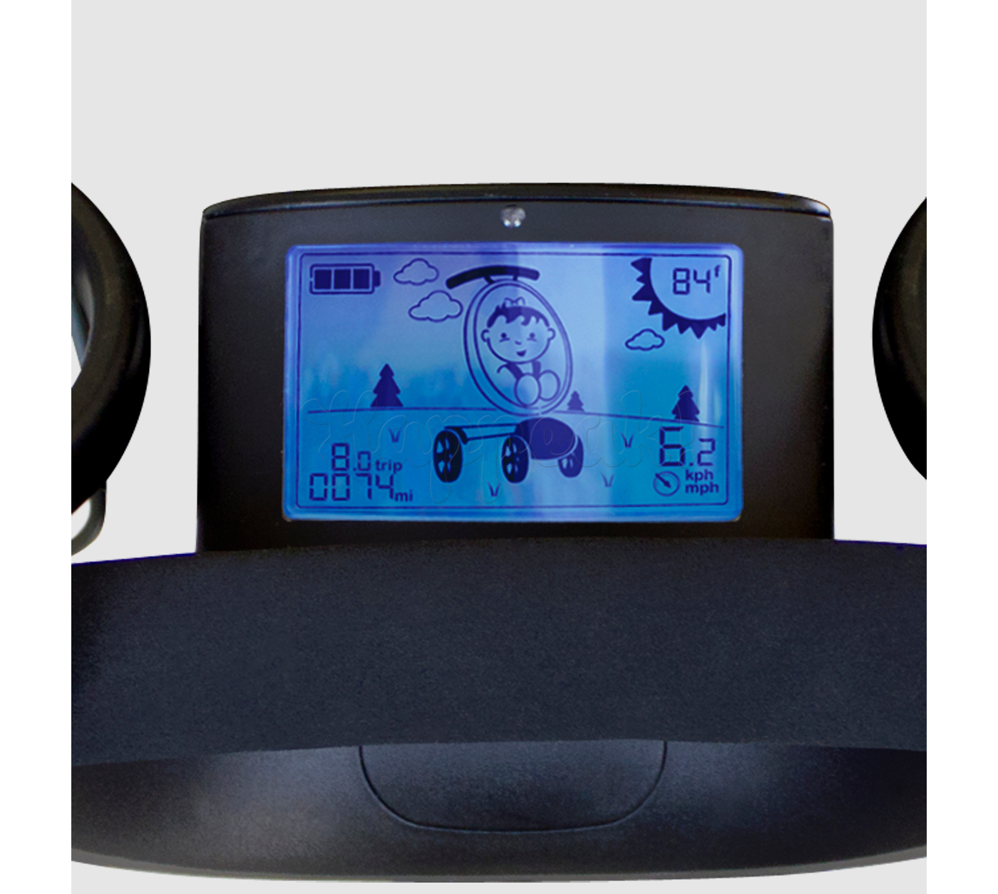 Роботизированная коляска 4MOMS ORIGAMI BLACK  2 В 1