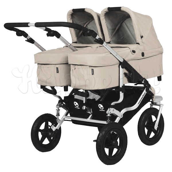 Коляска для двойни EASYWALKER DUO SAND BROWN 2 В 1