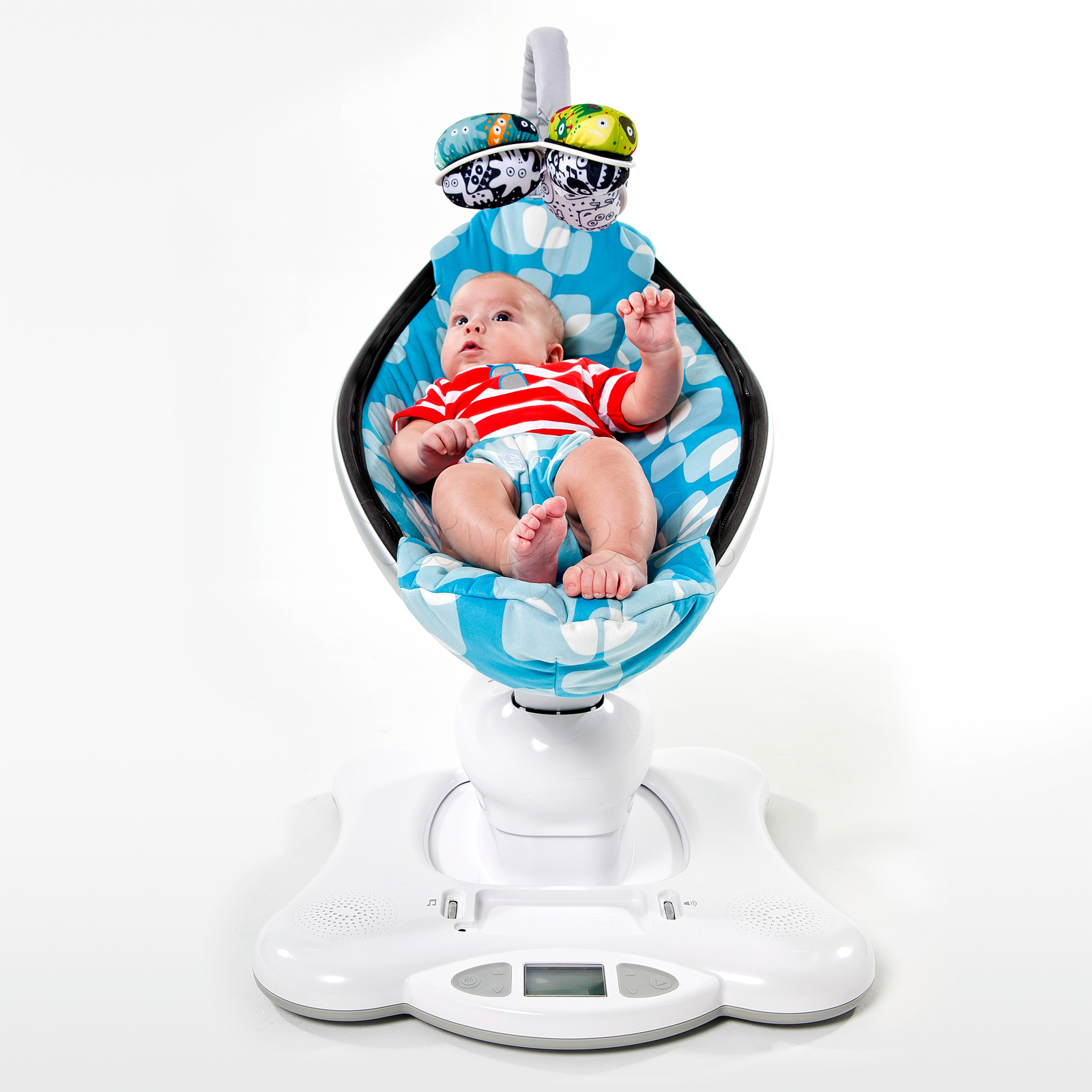 Роботизированное кресло-качалка 4MOMS MAMAROO GREEN