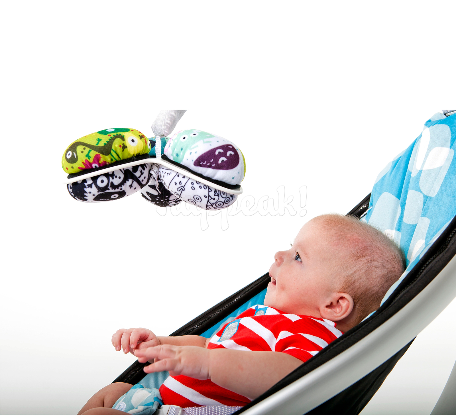 Роботизированное кресло-качалка 4MOMS MAMAROO GREEN