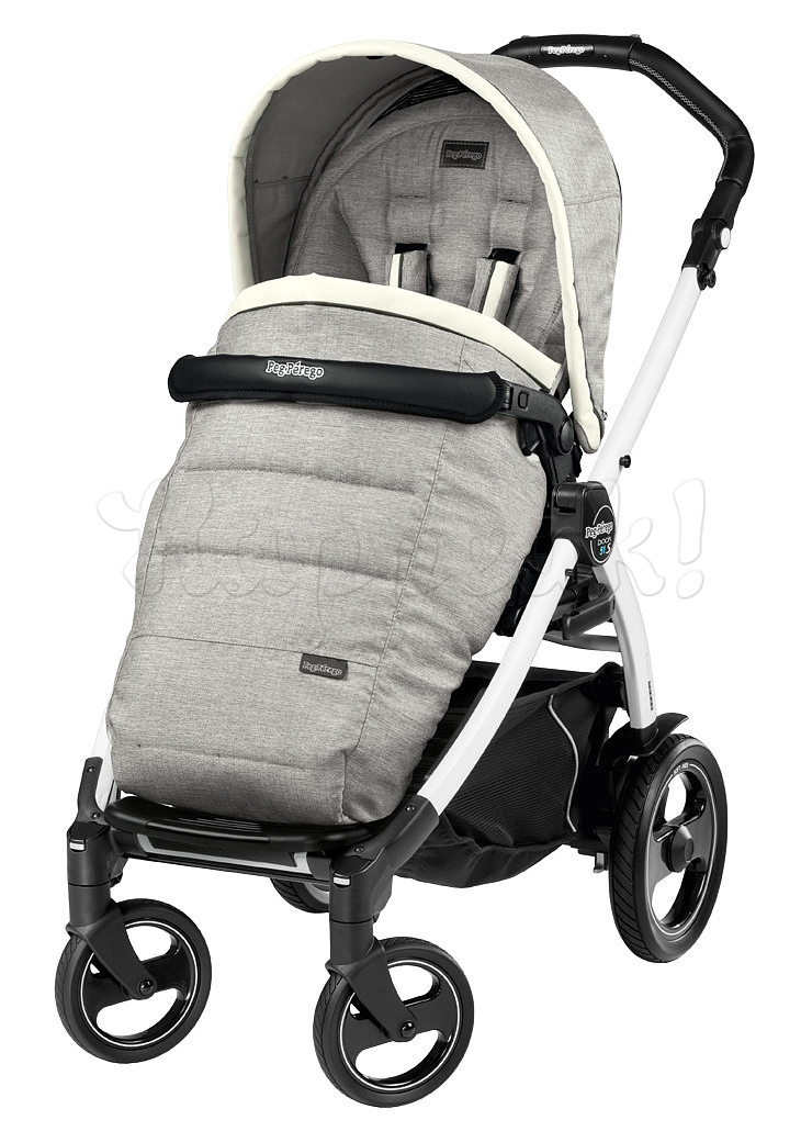 Коляска прогулочная PEG-PEREGO BOOK PLUS 51 S WHITE POP-UP LUXE OPAL
