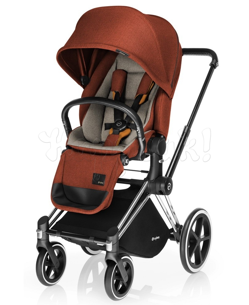 Коляска CYBEX PRIAM LUX AUTUMN GOLD 2 В 1 на раме ALL TERRAIN