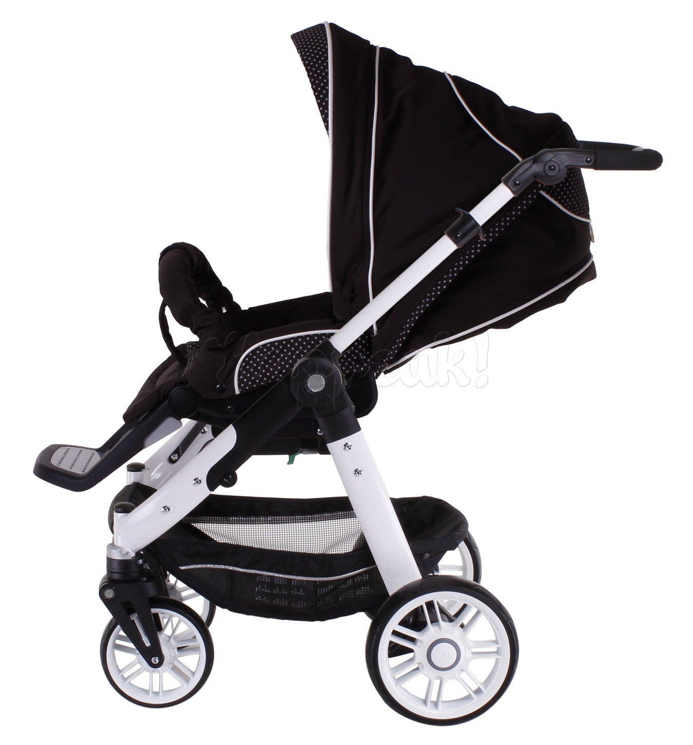Коляска TEUTONIA COSMO WHITE 5115  2 В 1