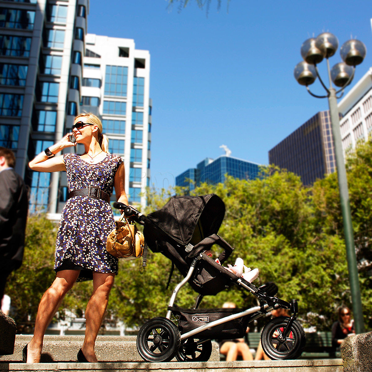 Коляска MOUNTAIN BUGGY SWIFT EVOLUTION FLINT 2 В 1