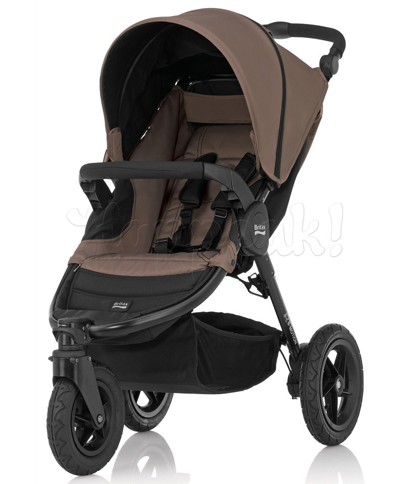 Коляска трехколесная BRITAX B-MOTION 3 FOSSIL BROWN