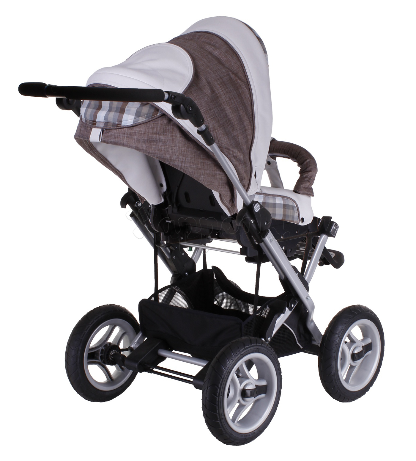 Коляска TEUTONIA MISTRAL P 4950 60 WHL КОЖА 2 В 1