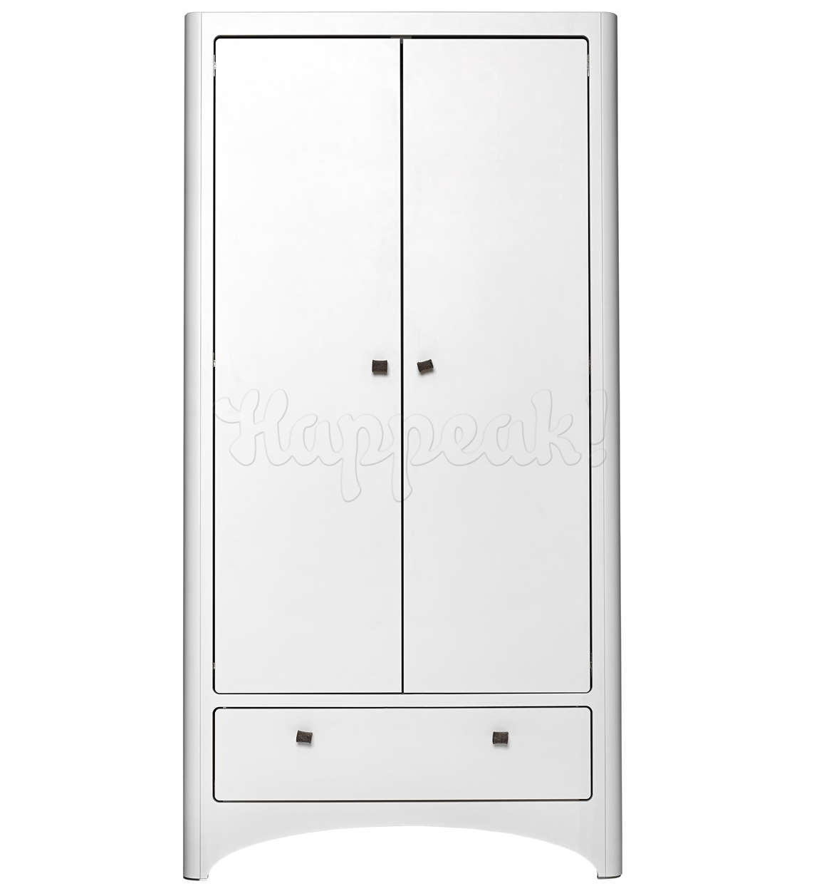 Шкаф двухдверный LEANDER WHITE