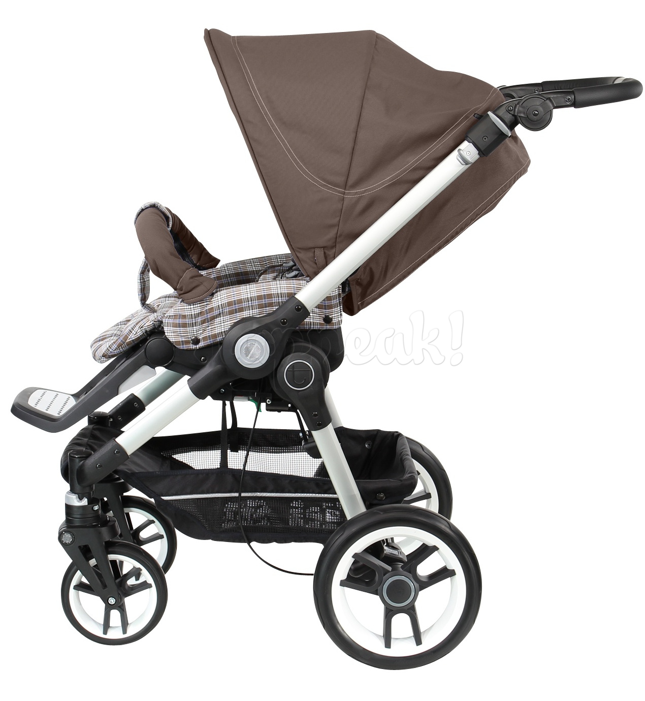 Коляска TEUTONIA BE YOU V3 5005-5070 WHL3 HB 2 В 1