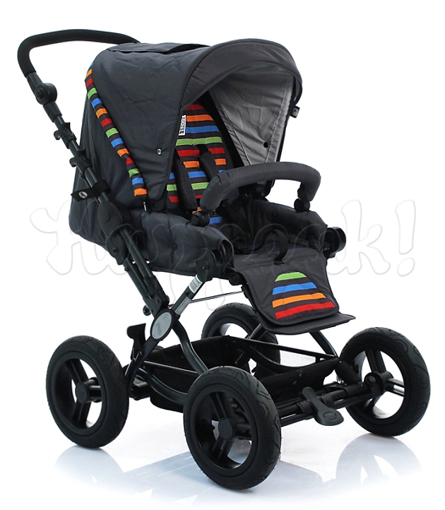 Коляска FD-DESIGN PRAMY LUXE MULTICOLOR 2 В 1