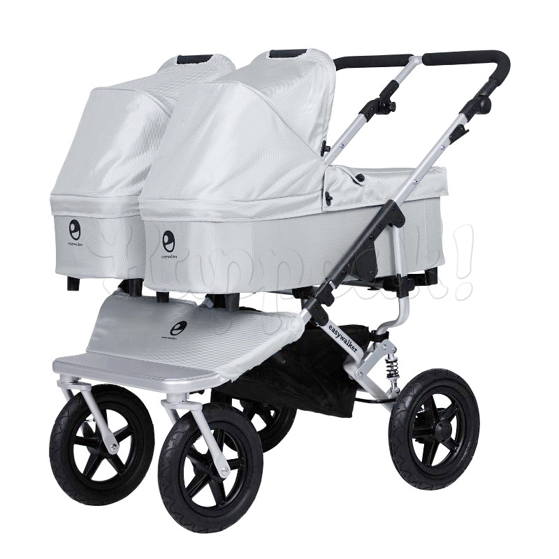 Коляска для двойни EASYWALKER DUO SILVER 2 В 1