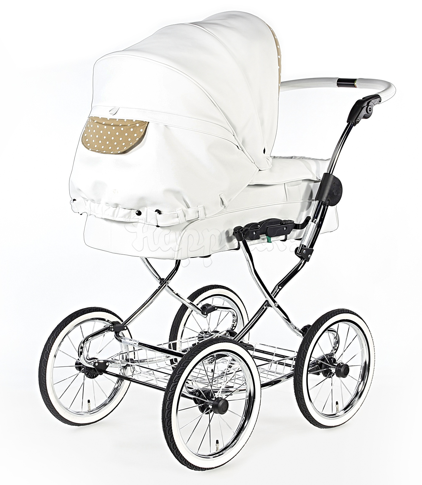 Коляска TEUTONIA ELEGANCE 5230 КОЖА 2 В 1