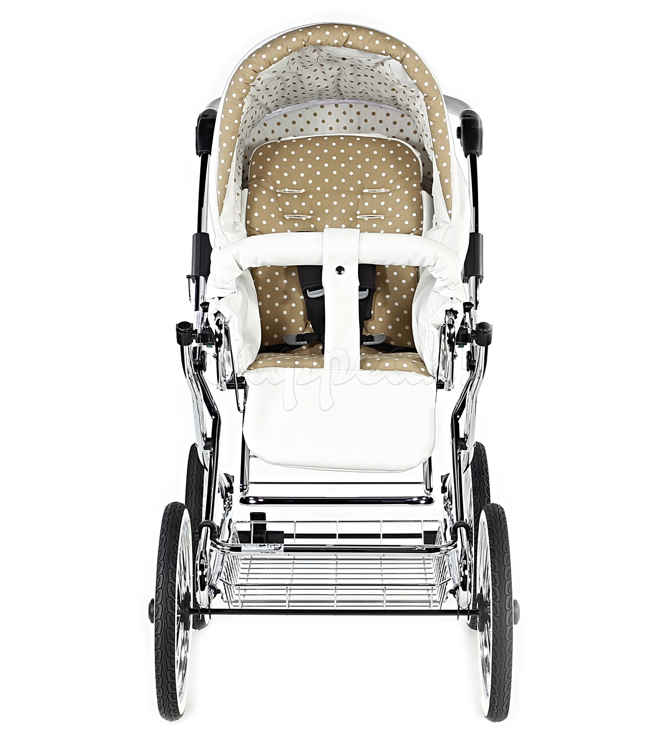 Коляска TEUTONIA ELEGANCE 5230 КОЖА 2 В 1