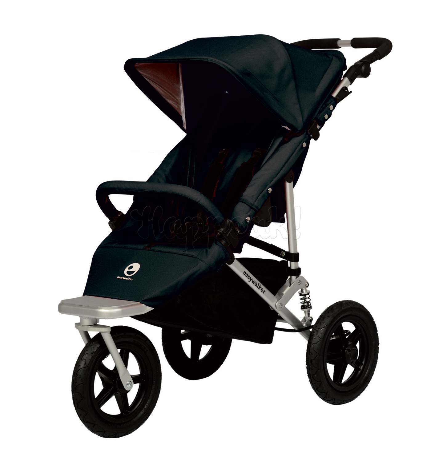 Коляска EASYWALKER DUO SKY COAL BLACK 2 В 1