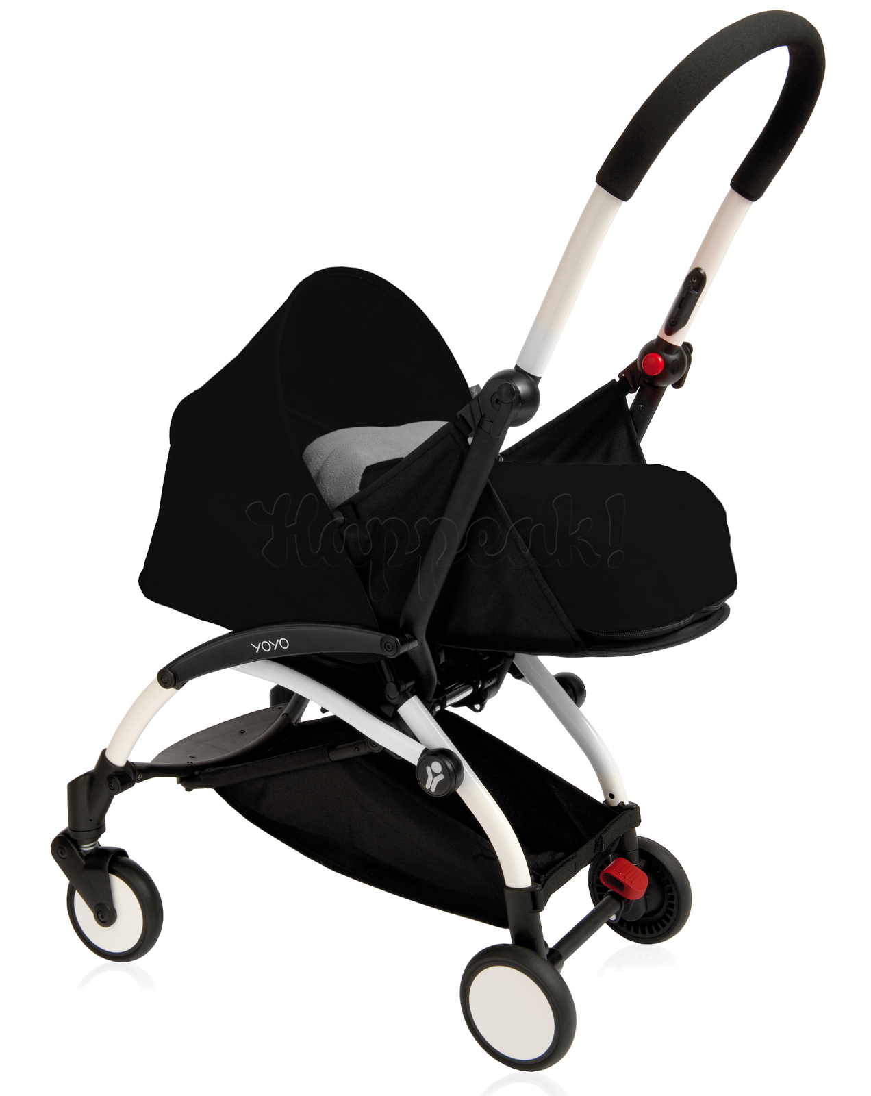 Коляска для новорожденных BABYZEN YO-YO WHITE FRAME BLACK