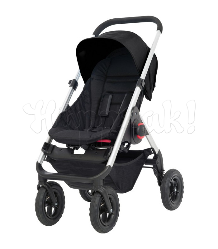 Коляска EASYWALKER JUNE SILVER BLACK 2 В 1