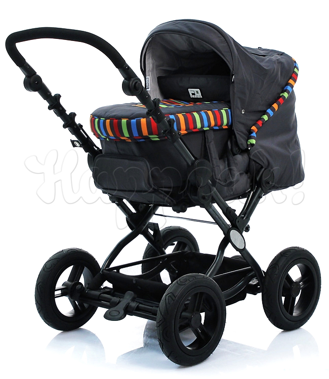 Коляска FD-DESIGN PRAMY LUXE MULTICOLOR 2 В 1