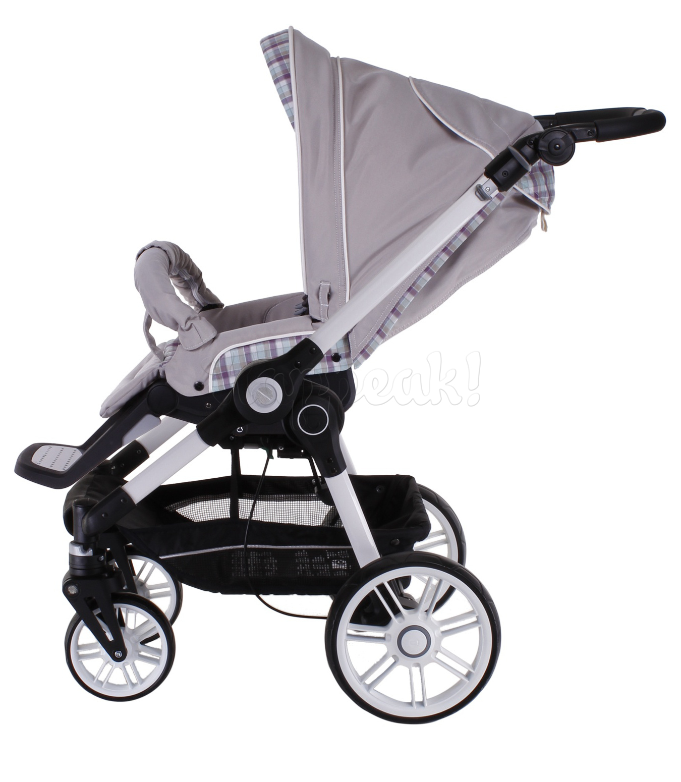 Коляска TEUTONIA BE YOU V2 WHITE 5125  2 В 1