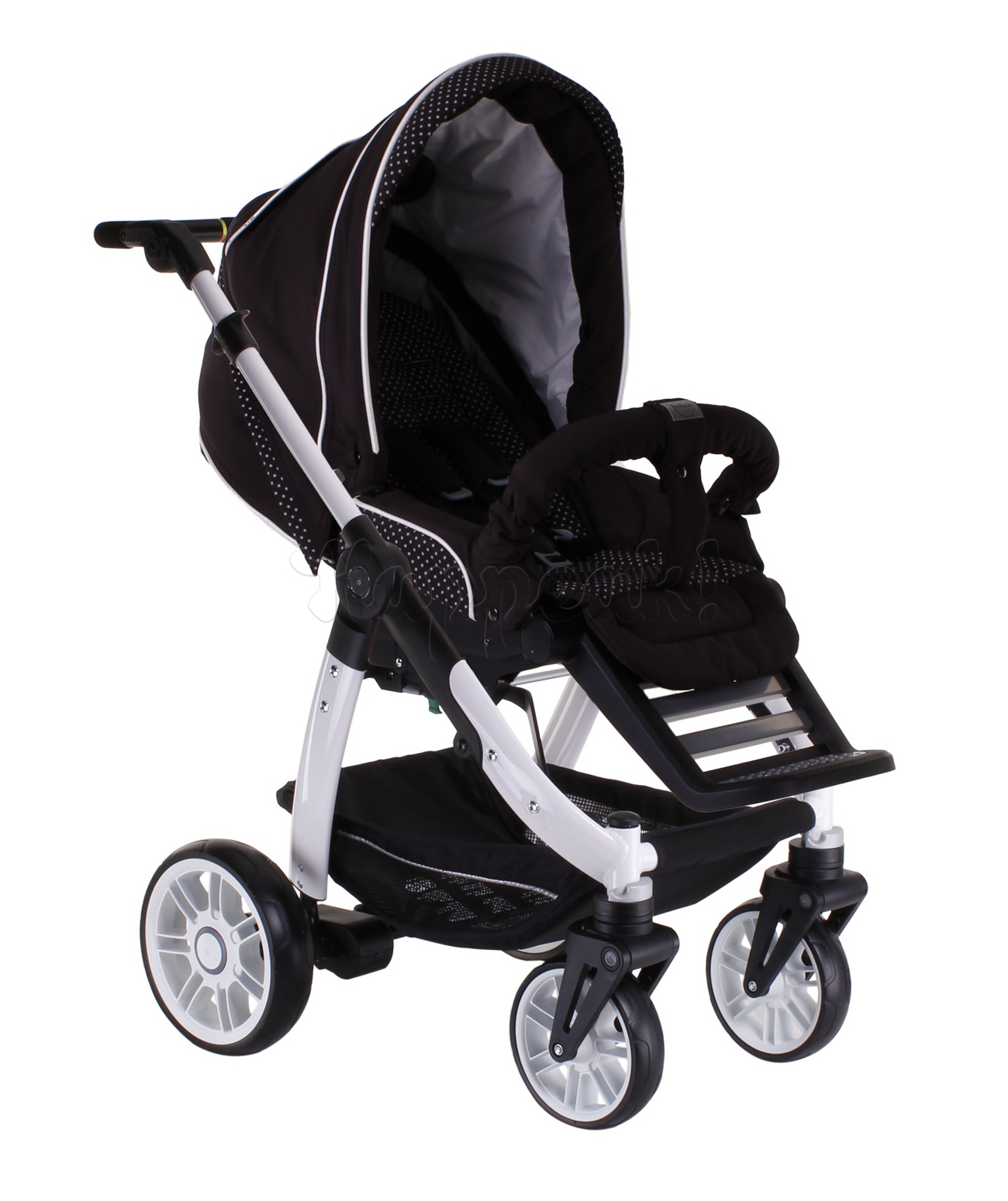 Коляска TEUTONIA COSMO WHITE 5115  2 В 1