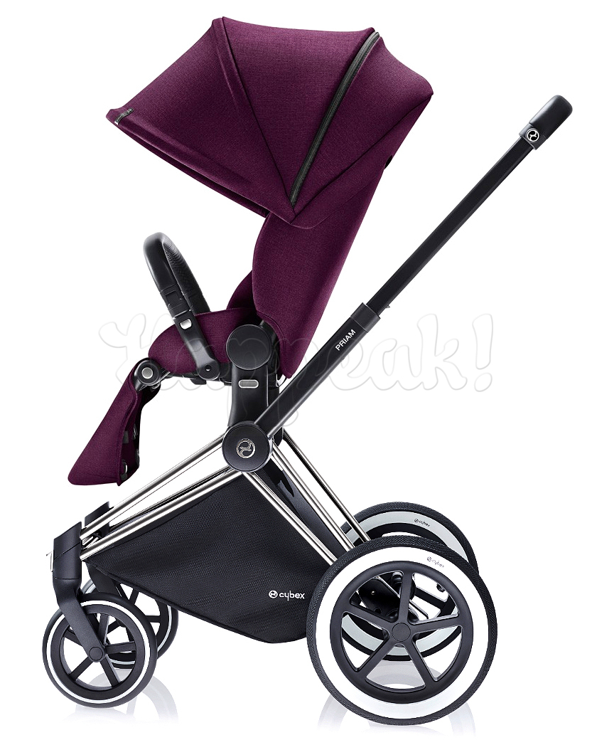 Коляска CYBEX PRIAM LUX MYSTIC PINK 2 В 1 на раме ALL TERRAIN