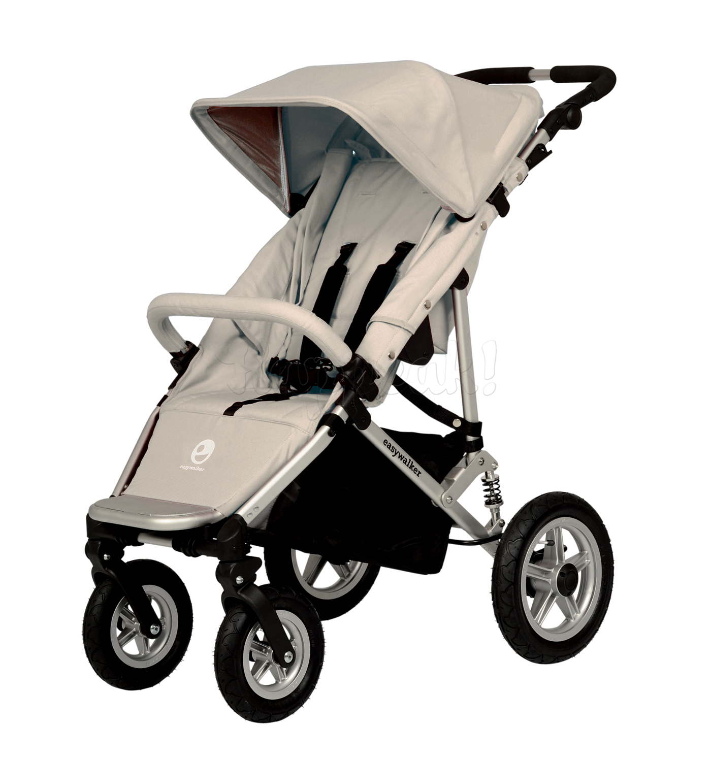 Коляска EASYWALKER QTRO SAND BROWN 2 В 1