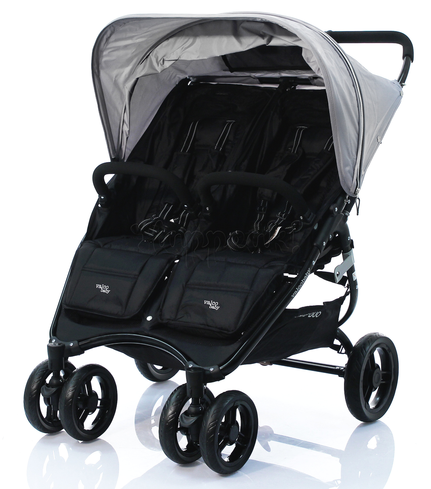 Коляска для двойни VALCO BABY SNAP DUO SILVER