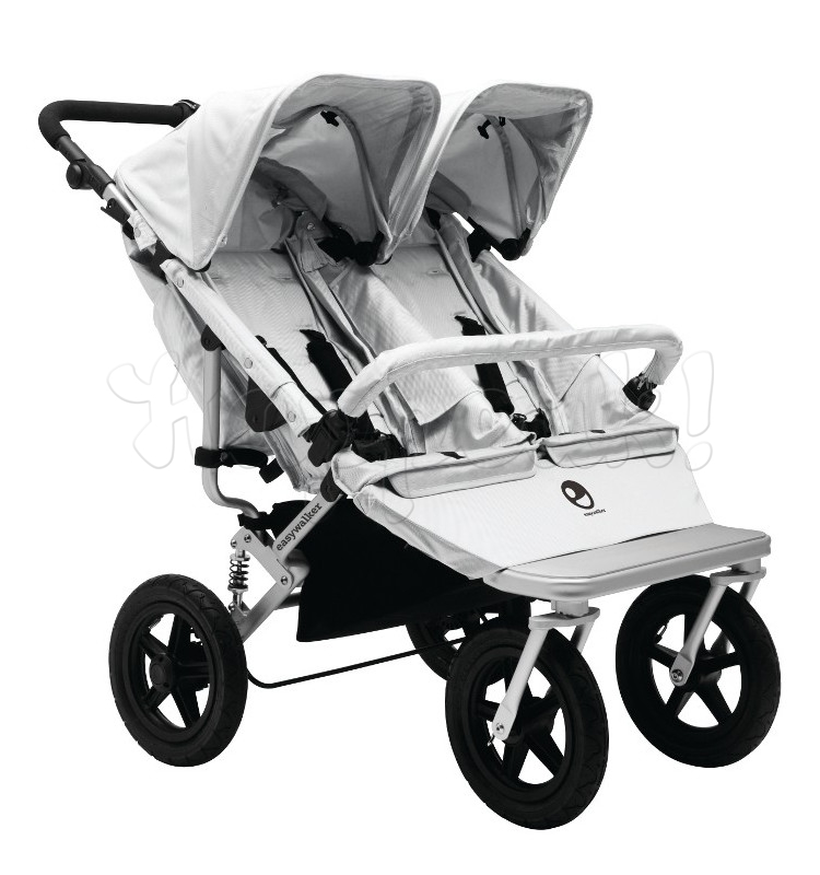 Коляска для двойни EASYWALKER DUO SILVER 2 В 1
