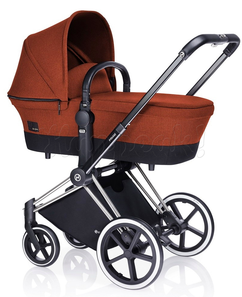 Коляска CYBEX PRIAM LUX AUTUMN GOLD 2 В 1 на раме ALL TERRAIN