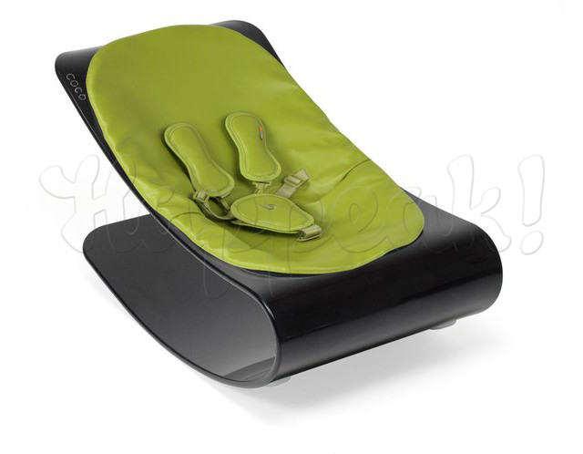 Шезлонг BLOOM COCO PLEXISTYLE EBONY GALA GREEN