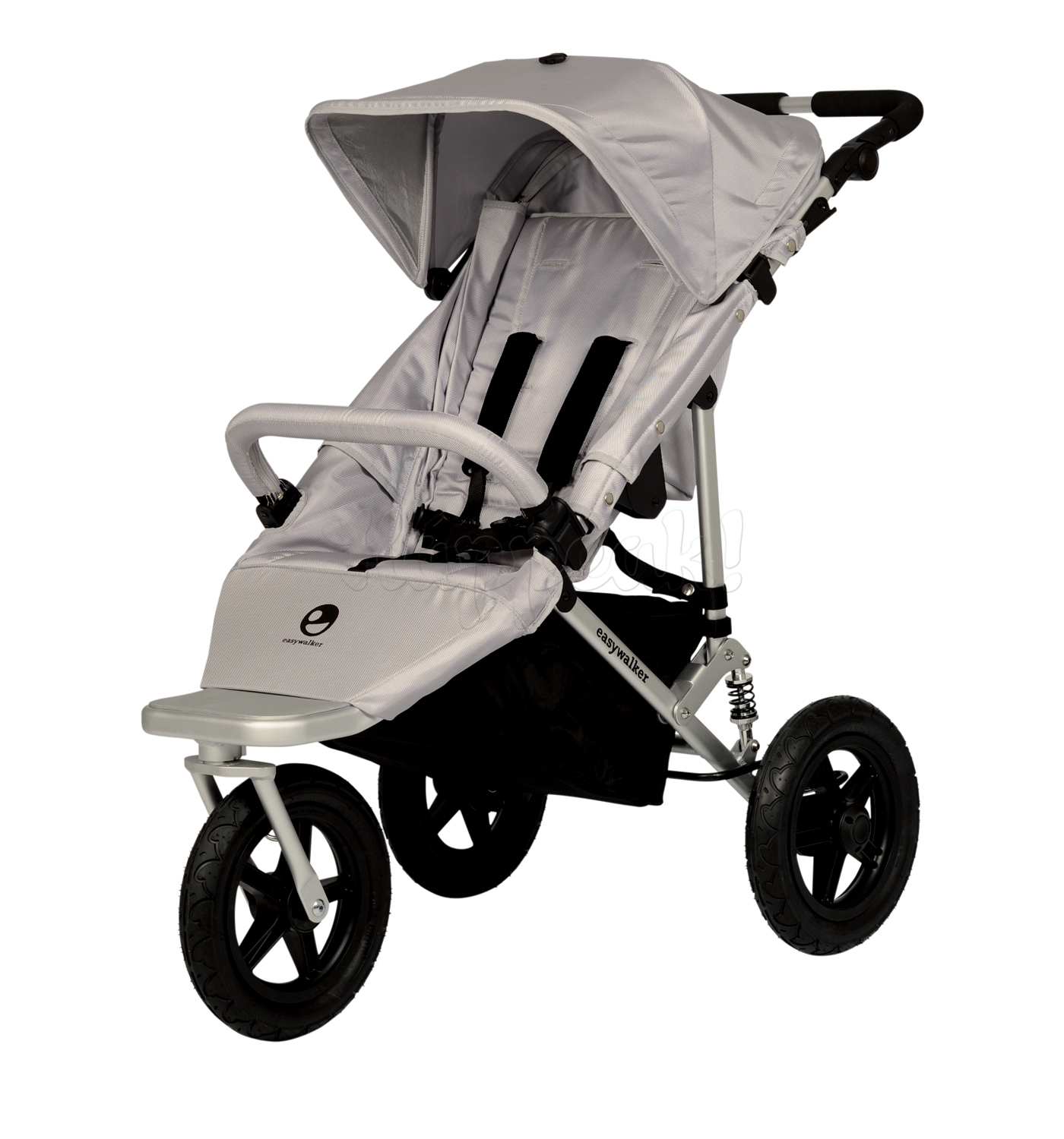 Коляска EASYWALKER SKY SILVER 2 В 1